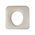 Load image into Gallery viewer, Cush'n Soft White Closed Front Commode