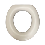 Load image into Gallery viewer, Cush'n Soft White Replacement Padded Toilet Seat