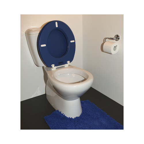 Cush'n Soft Royal Blue Padded Toilet Seat