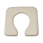 Load image into Gallery viewer, Cush'n Soft White Open Front Commode