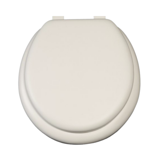 Cush'n Soft White Padded Toilet Seat