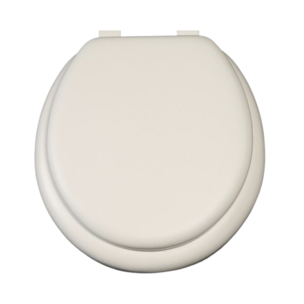 Cush'n Soft White Padded Toilet Seat