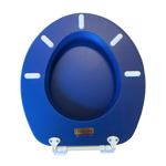 Load image into Gallery viewer, Cush'n Soft Royal Blue Padded Toilet Seat