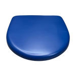 Load image into Gallery viewer, Cush'n Soft Curved Back Shower Pillow Blue