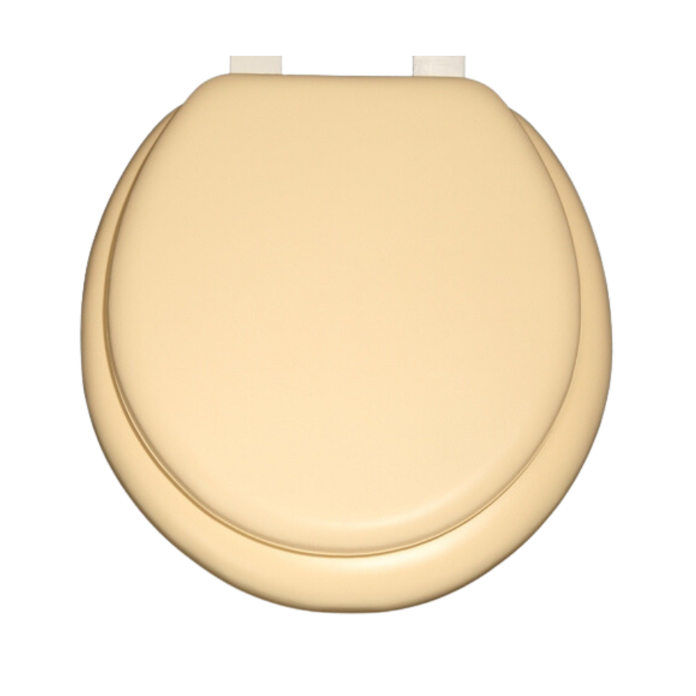 Cush'n Soft Beige Padded Toilet Seat