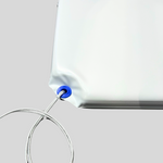 Load image into Gallery viewer, Cush'n Soft Shower Chair Pillow With Ties White