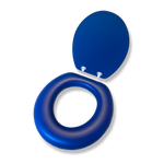 Load image into Gallery viewer, Cush'n Soft Royal Blue Padded Toilet Seat