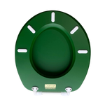 Load image into Gallery viewer, Cush'n Soft Forest Green Padded Toilet Seat
