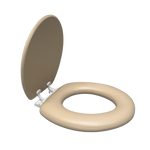 Load image into Gallery viewer, Sandstone Padded Toilet Seat