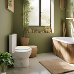 Load image into Gallery viewer, White Padded Toilet Seat Lifestyle