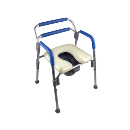 White Open Front Commode – Cush'n Soft