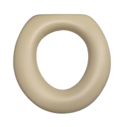 Cush'n Soft Beige Replacement Padded Toilet Seat
