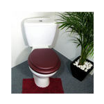 Load image into Gallery viewer, Cush&#39;n Soft Burgundy Padded Toilet Seat
