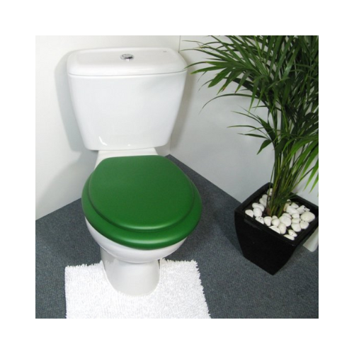 Cush'n Soft Forest Green Padded Toilet Seat