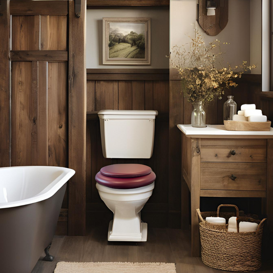 Burgundy Padded Seat - Lifesty