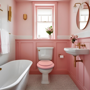 Petal Pink Padded Toilet Seat