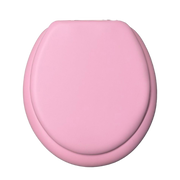 Petal Pink Padded Toilet  Seat