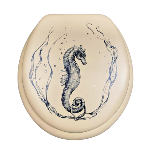 Seahorse Padded Toilet Seat