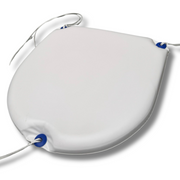 Cush'n Soft Curved Back Shower Pillow With Ties