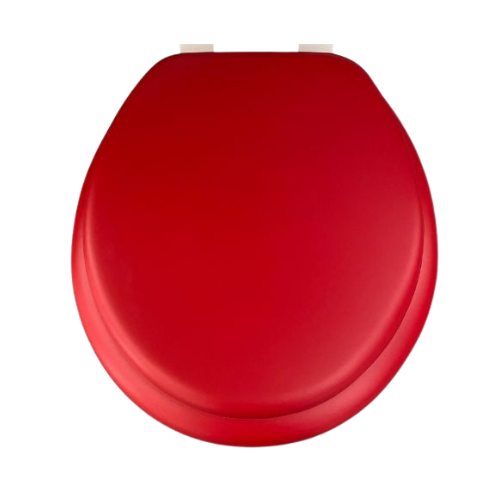 Cherry Red Padded Toilet Seat