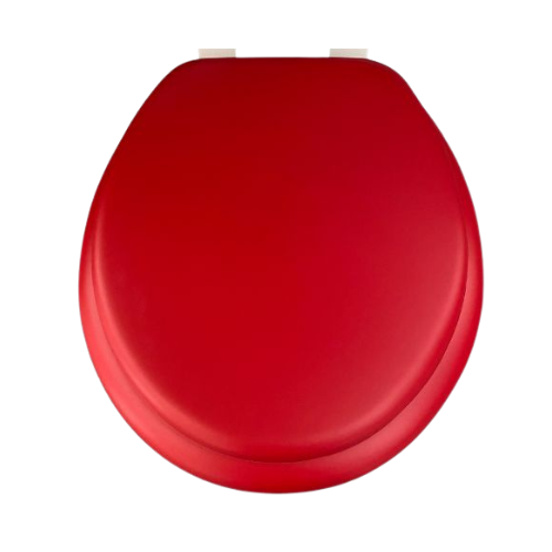 Cherry Red Padded Toilet Seat