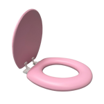 Load image into Gallery viewer, Petal Pink Padded Toilet  Seat
