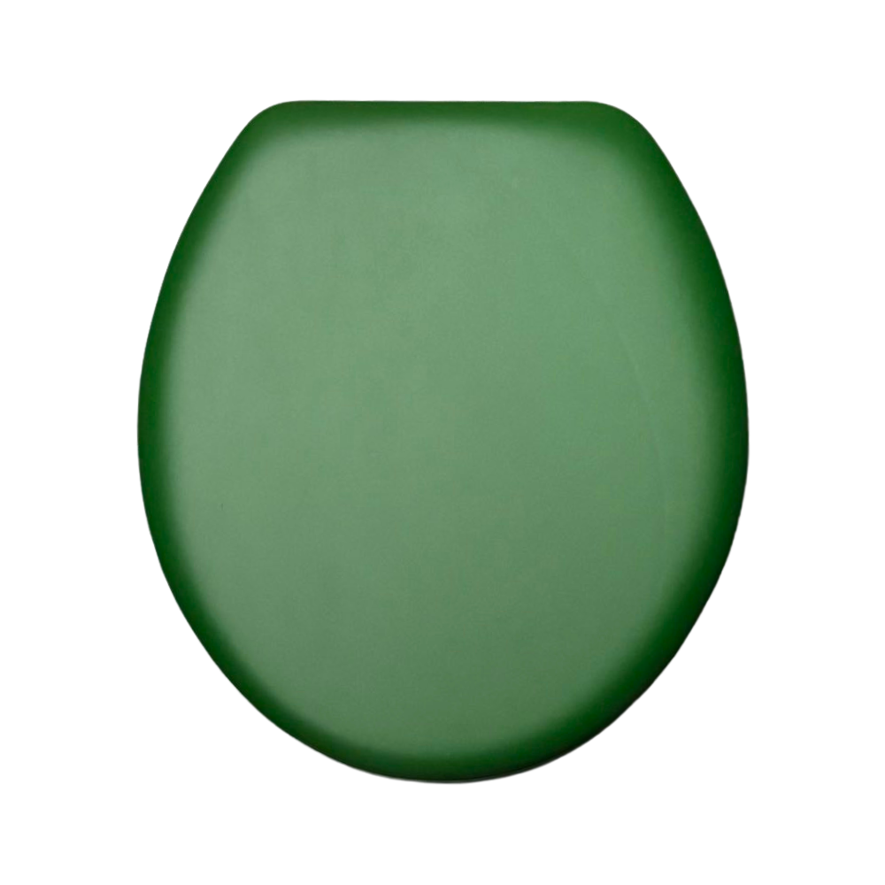 Forest Green Padded Toilet Lid Cush'n Soft