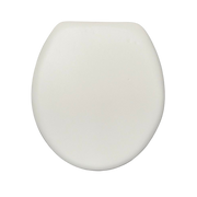 Cush'n Soft White Padded Toilet Lid 