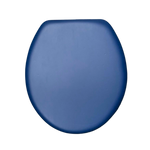 Load image into Gallery viewer, Royal Blue Padded Toilet Lid Cush&#39;n Soft
